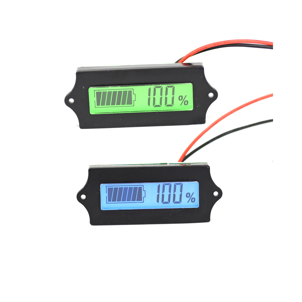 Lcd Lithium Iron Phosphate Battery Lifepo4 Acid Lead Lithium Battery Capacity Indicator Digital Voltmeter Tester 12V 3345536279719