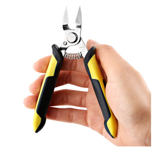 TS-140 5inch Mini Electrical Wire Cable Plier Cutter Cutting Side Snips Flush Nipper Wire Stripper Hand Tools Micro Shears 1