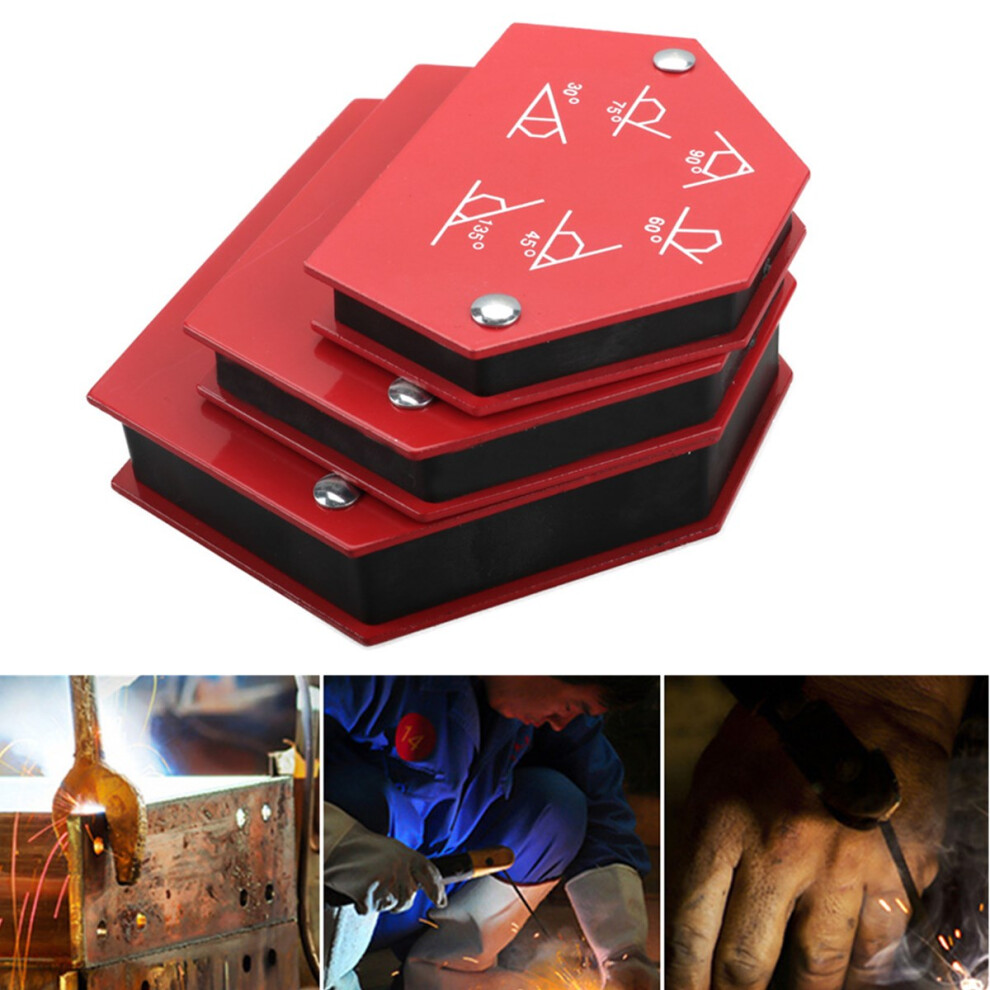 25Lbs 50Lbs 75Lbs Hexagon Welding Corner Magnetic Holder Soldering Welding Locator Tool 6900045868396