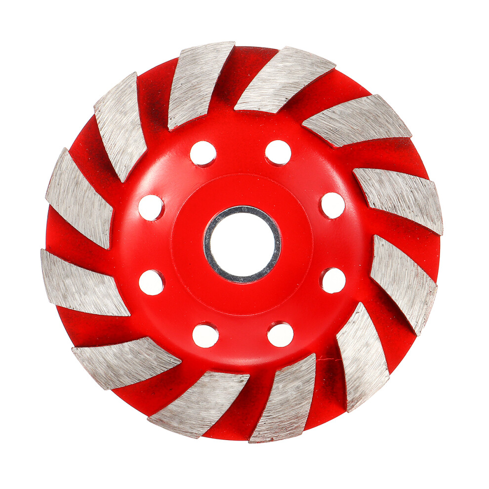 100Mm Segment Diamond Grinding Wheel Disc Concrete Masonry Stone Marble Sanding Wheel Red 787830601002