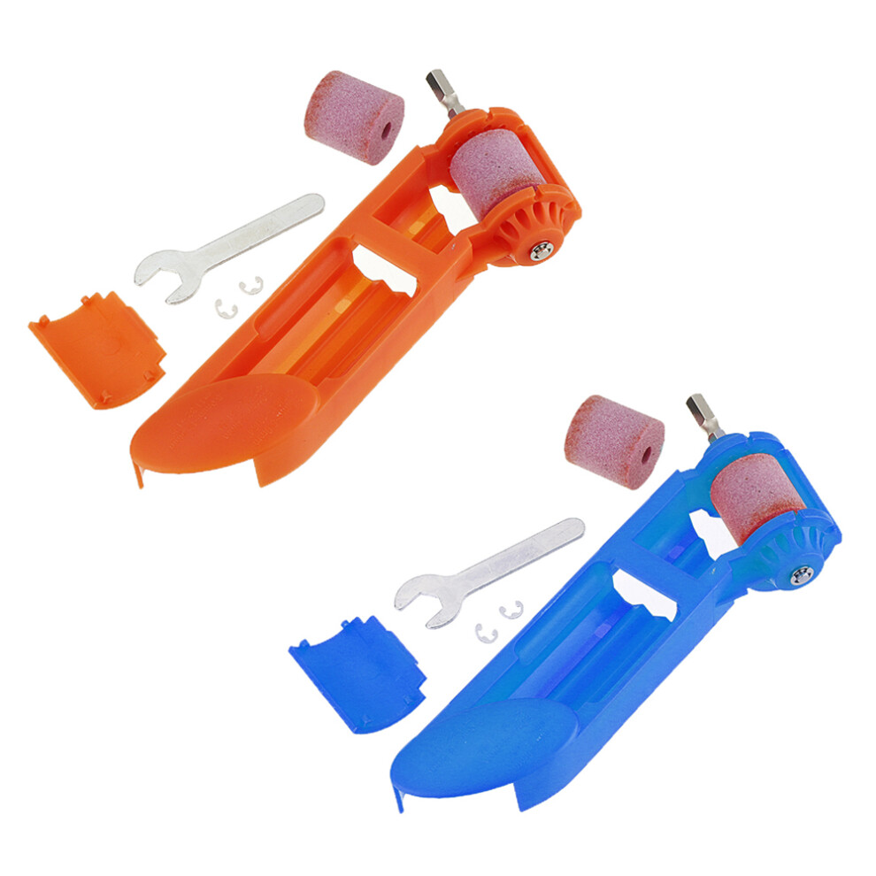 Drillpro Portable Corundum Grinding Wheel Drill Bit Sharpener For Electric Drill With Extra Stone 9373703096849