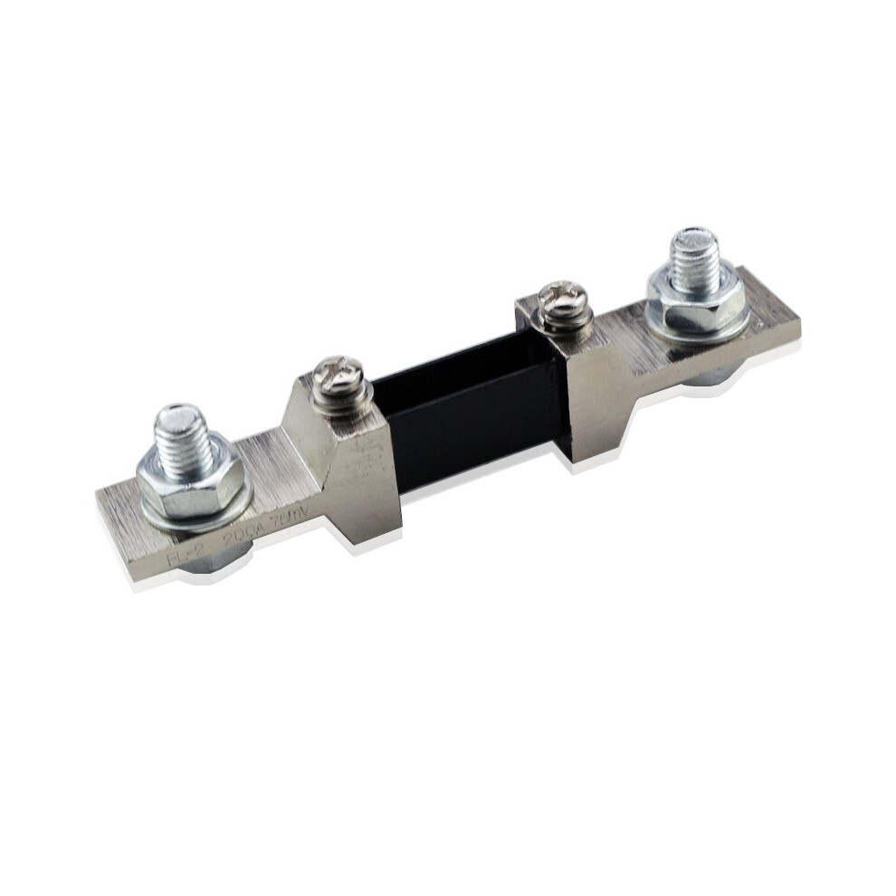Dc Current Shunt Resistor 200A 75Mv Voltage Drop For 200A Amp Ampere Panel Meter Ammeter 6901250779118