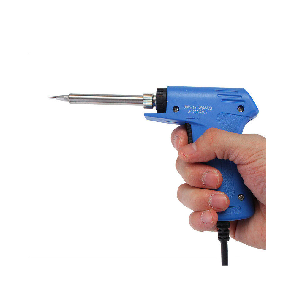 220V 30W-130W Solder Iron Professional Stainless Dual Power Quick Heat-Up Adjustable Welding Electric Solering Iron 6906139003025