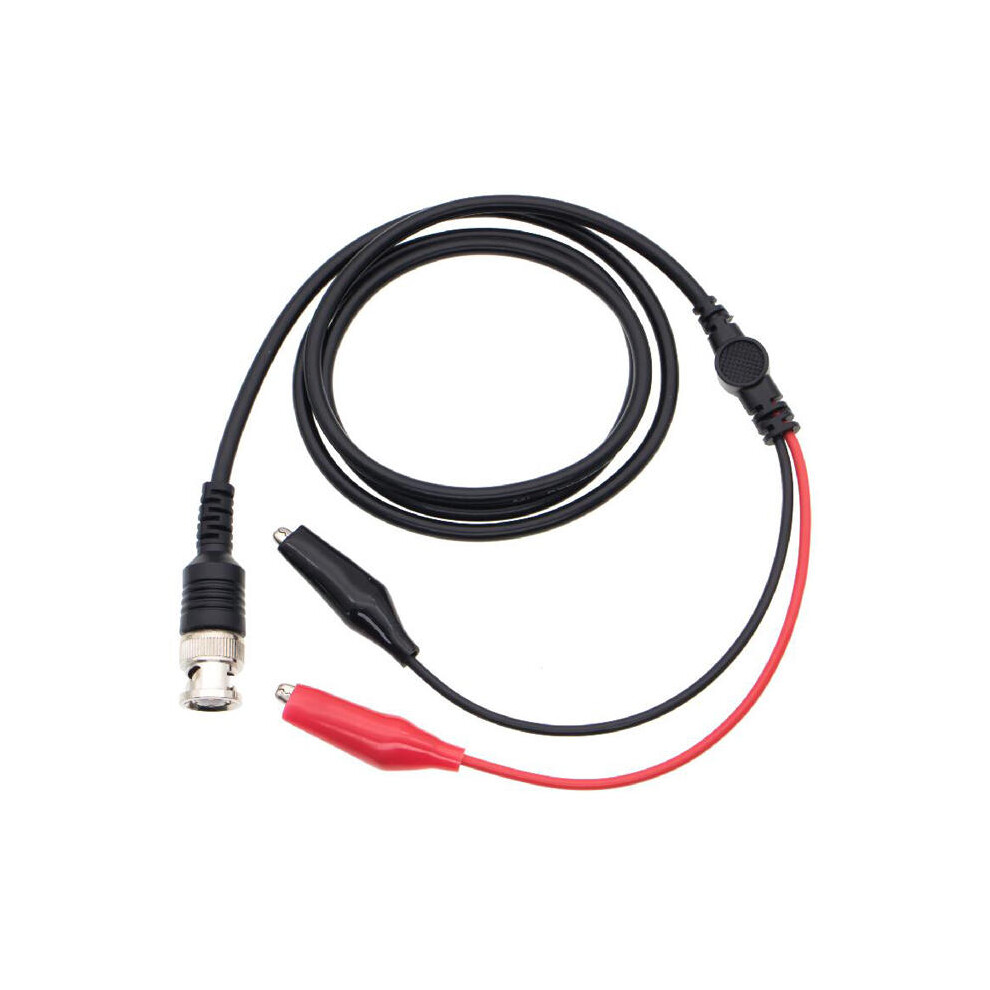 5Pcs Y101 1.1M 50 Pure Copper Bnc To Crocodile Clip Test Cable Oscilloscope Q9 Test Line 6900751344450