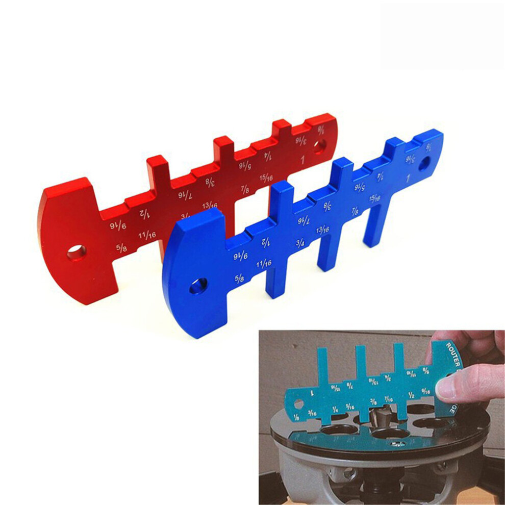 Woodworking Diy Height Gauge Inch Table Saw Depth Gauge High Precision Carpentry Measuring Tools For Table Saw Milling Machine 6900057752331