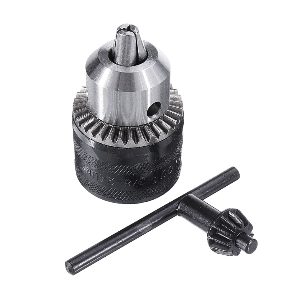 San Ou 1.5-13Mm Keyed Drill Chuck Adapter 3/8-24 Unf Thread Mount Type Electric Drill Chuck 335145385645