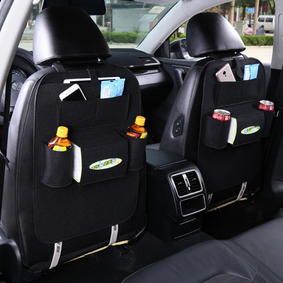 Auto Car Seat Back Hanging Multi-Pocket Storage Bag Organizer Holder Car Storage Box 629768826709