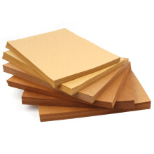 100 Sheets 70/100/120/160/200gsm A4 Raw Wood Pulp Kraft Paper DIY Cover Handmade Printing Wrapping Paper Arts and Crafts Decor