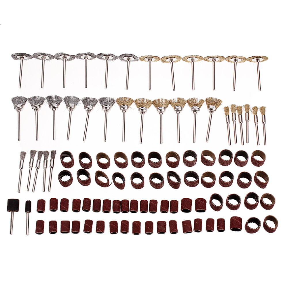 98Pcs Multi Rotary Tool Accessories Set Grinding Polishing Abrasive Tool Sanding Drum Kit 600182738632