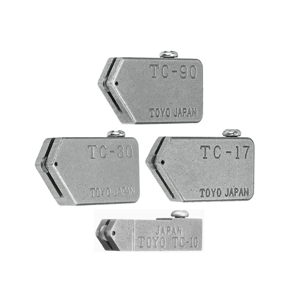 4pcs TC-17 TC-30 TC-10 TC-90 Replacement Tips for Toyo Glass Straight Cutting Tile Cutter Head