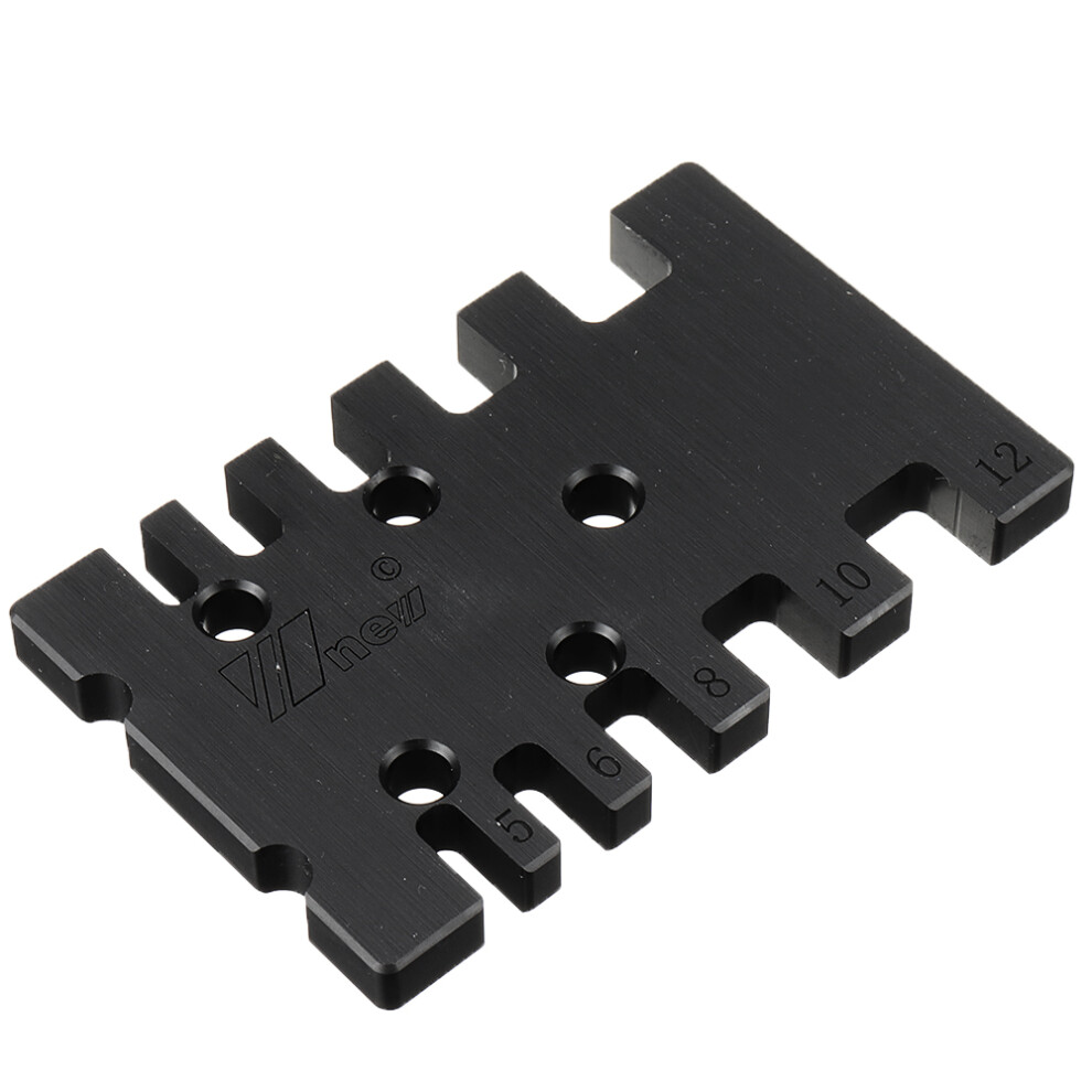 Drillpro Inch/Mm Woodworking Tenon And Mortise Milling Gauge Angle Miter Gauge Template Right Angle Sawing Jiont For Table Saw Router Table 6901250950319