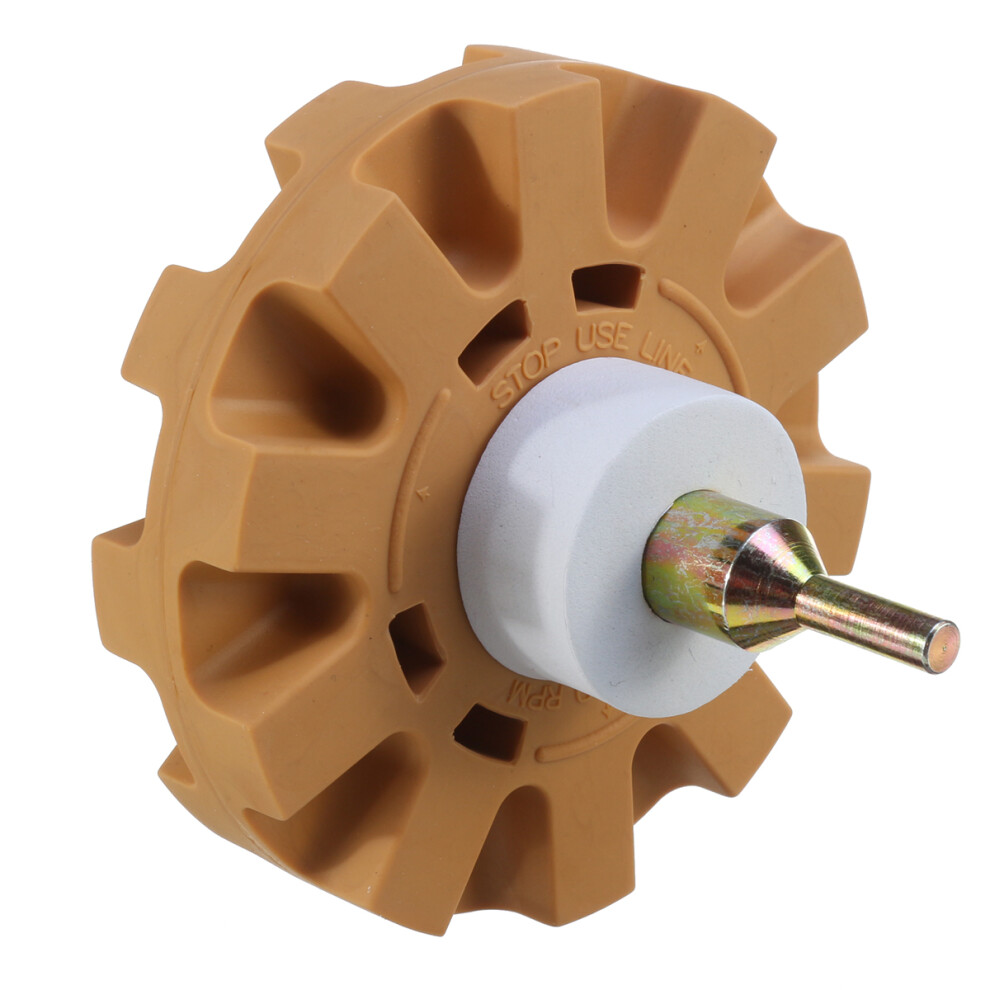 Pneumatic Removal Discs Remover Pinstripe Rubber Wheels Eraser Pad For Grinder 688295854845
