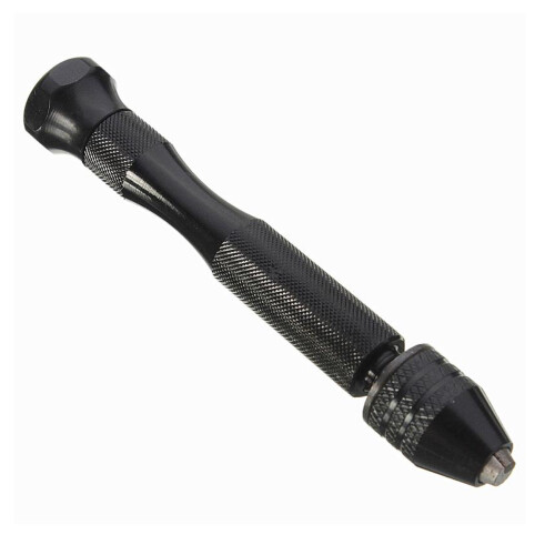 Mini Hand Drill and 30pcs 0.5mm-3mm Twist Drill Bit Model Craft Tools Rotary Tool 2