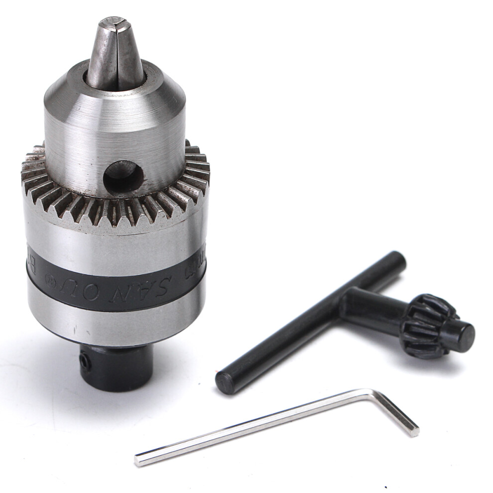 B12 1.5-10Mm Electric Drill Chuck With Shaft Mount B12 Inner Hole Drill Chuck Adapter 632223334299