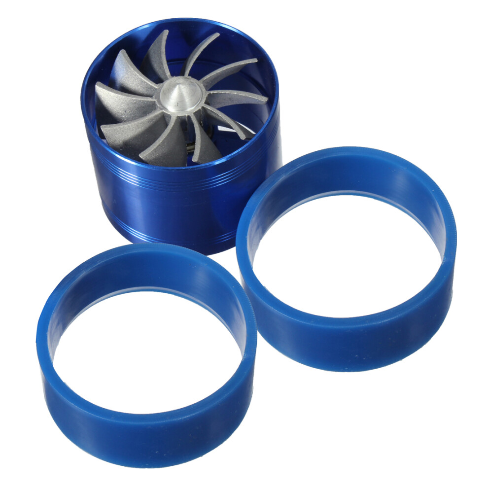 Universal Single Turbocharger Fuel Gas Air Filter Intake Turbine Turbo Fan 784107922518