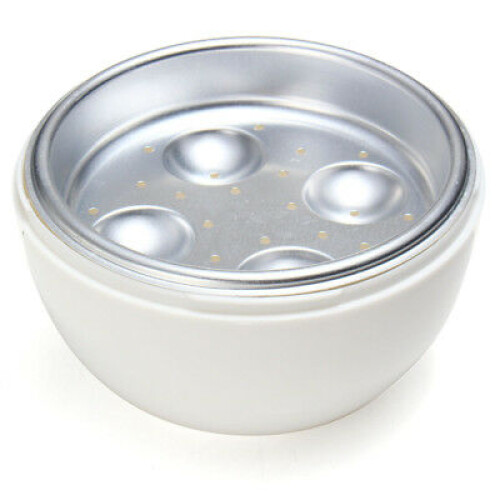 Microwave 4 Egg Boiler Cooker Cup Poacher Steamer For Breakfast Kitchen 2