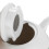 1.2L Electric Tea Water Kettle Ceramic Pot with Floral Rose Variable Temp White 6