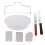 7Pcs/Set Cake Decorating Table Set Turntable Baking Tools DIY Homemade Mold 1