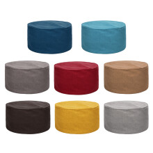 Fabric Sofa Stool Cover Lazy Sofa Footstool Rest Padded Seat Home Room Furniture