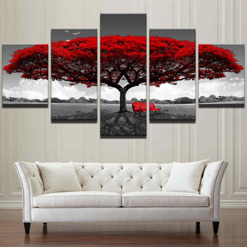 3 4 5 Panel Modern Abstract Home Hotel Wall Decor Art Gift Spray Canvas Paintings