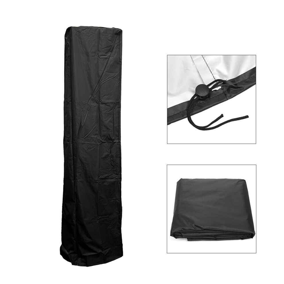 Pyramid Flame Patio Gas Heater Cover Case Polyester Waterproof Protector Outdoor