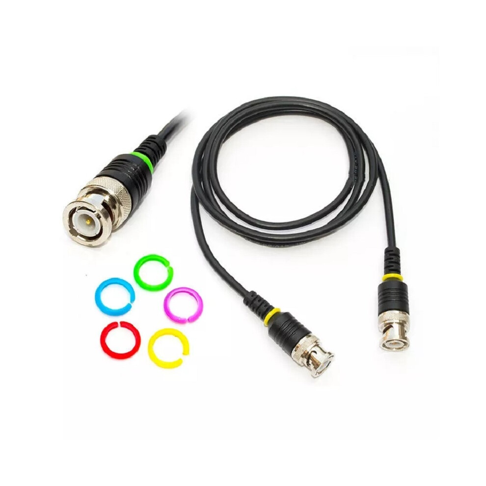 3Pcs Y102 1M Bnc To Bnc Q9 Oscilloscope Test Cable Gold 712145666507