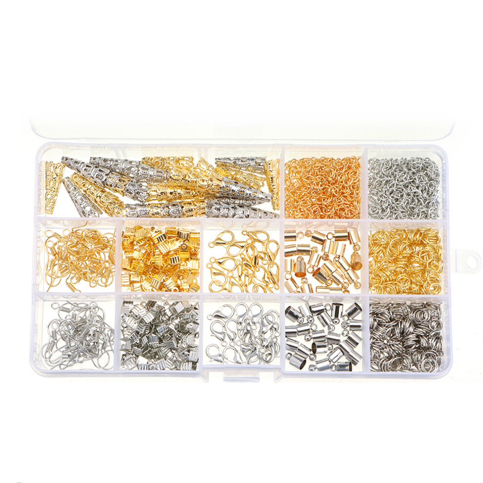 960pcs/Set Jewelry Making Kit DIY Earring Findings Hook Pins Mixed Handcraft Accessories
