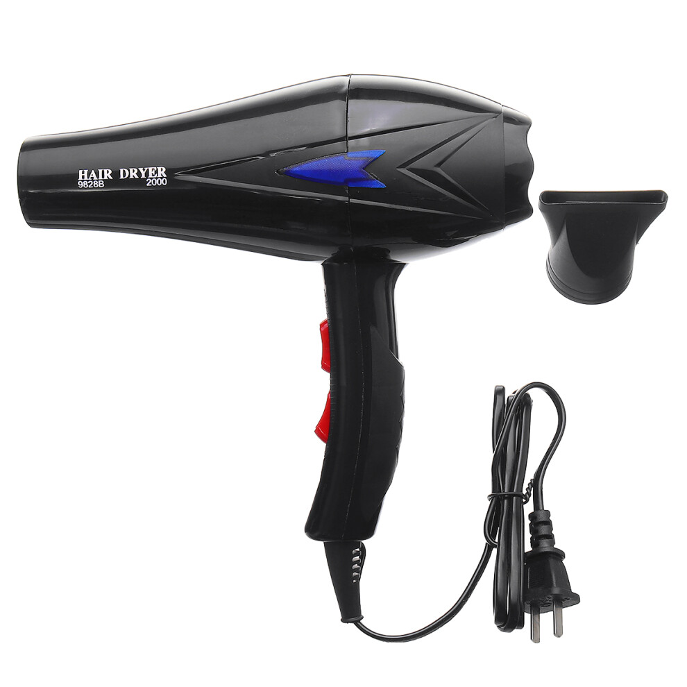 110V High Power Electric Hair Dryer Tube Household Hair Dryer Negative ion Hot And Cold Air