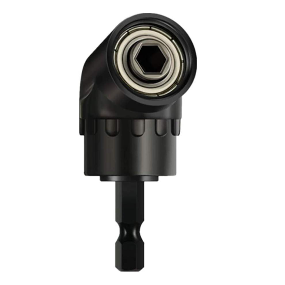Drillpro Black 1/4 Inch Hex Shank Drill Bit Angle Driver 105 Degree Right Angle Driver Screwdriver 6900064894178