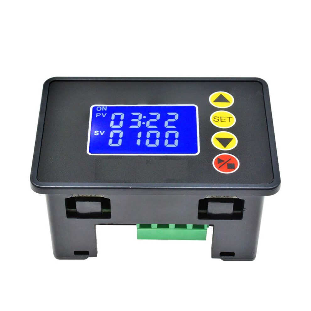 Dc 24V Delayed On / Off Infinite Cycle Timing Timer Relay Module Lcd Digital Display 4894663153052