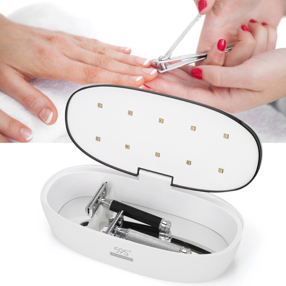 SZH10-S1BAT 59Sec LED UV Dry Heat Sterilizer USB Charging Vet-Tattoo Dental Autoclave Manicure Tool Sterilizer Nail Clippers Sterilizer