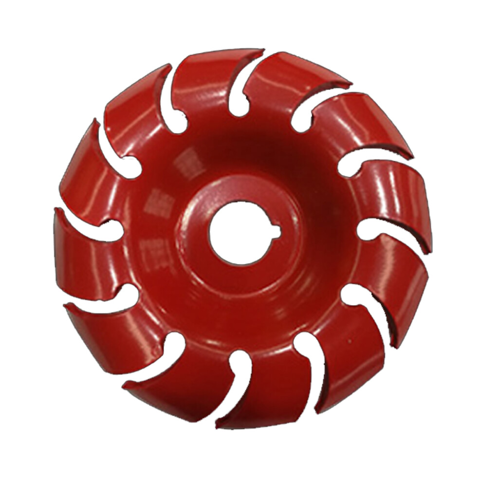 90Mm 12 Teeth Wood Carving Disc 18Mm Bore Grinder Shaping Disc For 100 115 Angle Grinder 3345536107944
