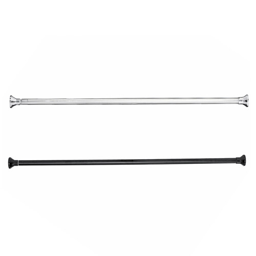 90-240cm Telescopic Shower Window Curtain Rail Extendable Pole Rod 1