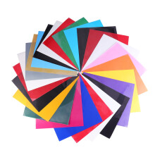Heat Transfer Vinyl 25 Sheets 12x 10Inch Assorted Colors Heat Transfer Film Bundle