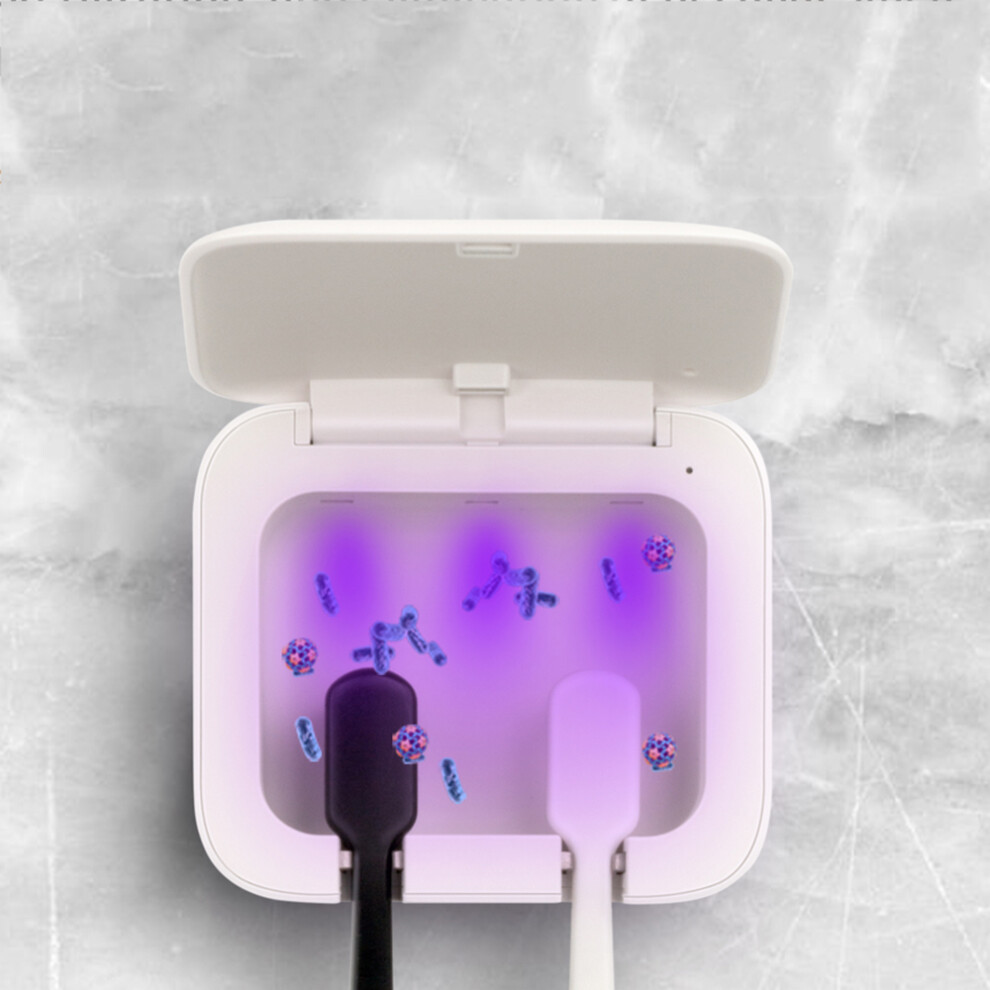 Light Mini Smart Uv Toothbrush Sterilizer Usb Quick Charging Antibacteria Ultraviolet Toothbrushes Sterilizer Holder Box