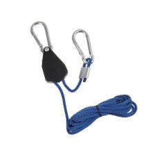 2PCS Rope Ratchet Hanger Easy Hanging Kit For Grow Tent Light Carbon Filter