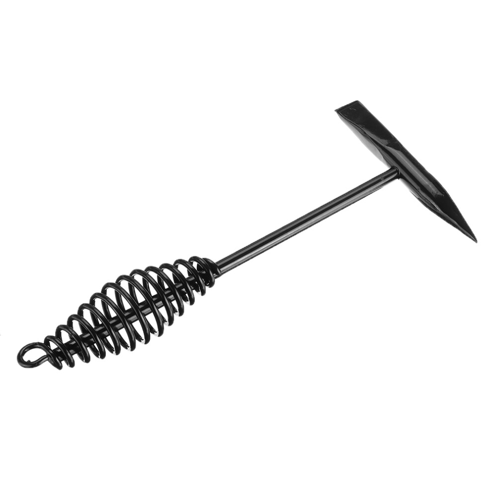 Drillpro High Carbon Steel Derusting Welding Slag Hammer Spring Handle Welder Hammer 5905920735467