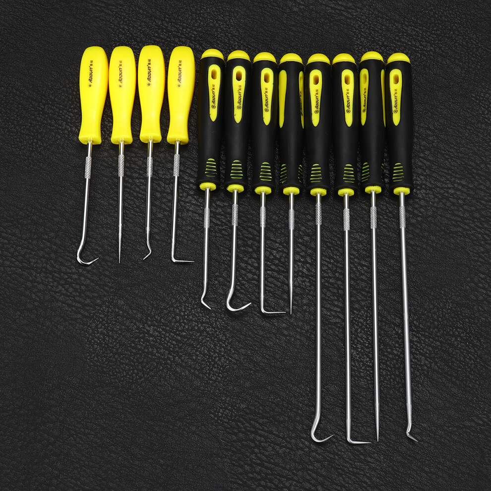 4Pcs Scraper Hook Tool Set Oil Seal Puller Rubber O-Ring Hook Seal Screwdrivers 733972358540
