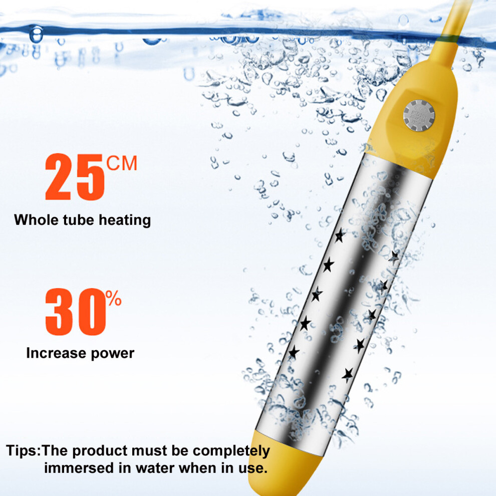 2000/2500W Suspension Immersion Water Heater Stainless Steel For Inflatable 6900069927291