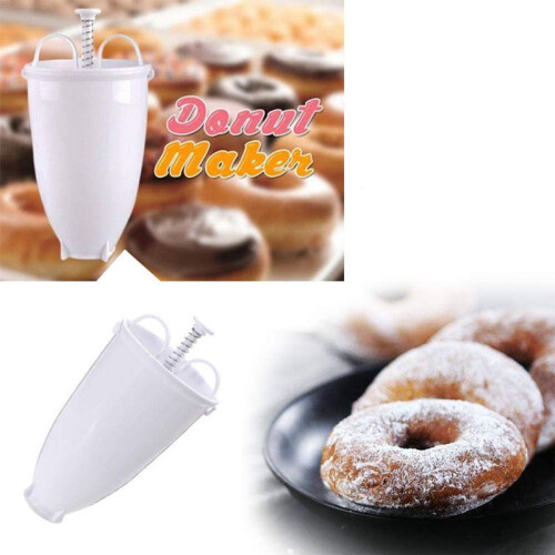 Doughnut Maker Batter Dispenser Plastic Donut Cake DIY Baking Tools Maker Cook 2