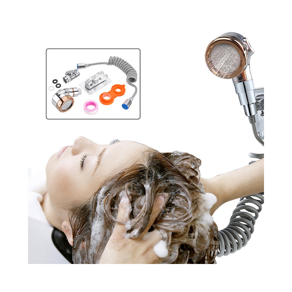 Hand Shower Faucet Nozzle Bathroom Supplies Quick Connect Sink Hose Sprayer Set 825450273305
