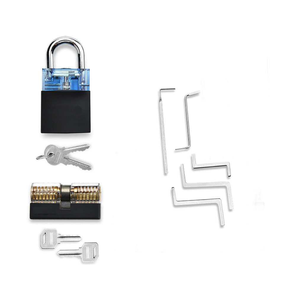 Locksmith Supplies Tension Wrench Tool Practice Lock Pick Set Combination Padlock Broken Key Hand Tools Hardware 6906141582150