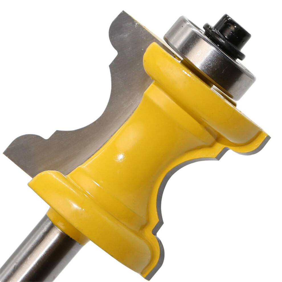 Drillpro 8Mm Shank Bullnose Bead Column Face Molding Router Bit For Woodworking Tools 605020067615
