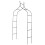 Black Wrought Iron Climbing Frame Metal Garden Arch 2