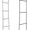 Black Wrought Iron Climbing Frame Metal Garden Arch 4