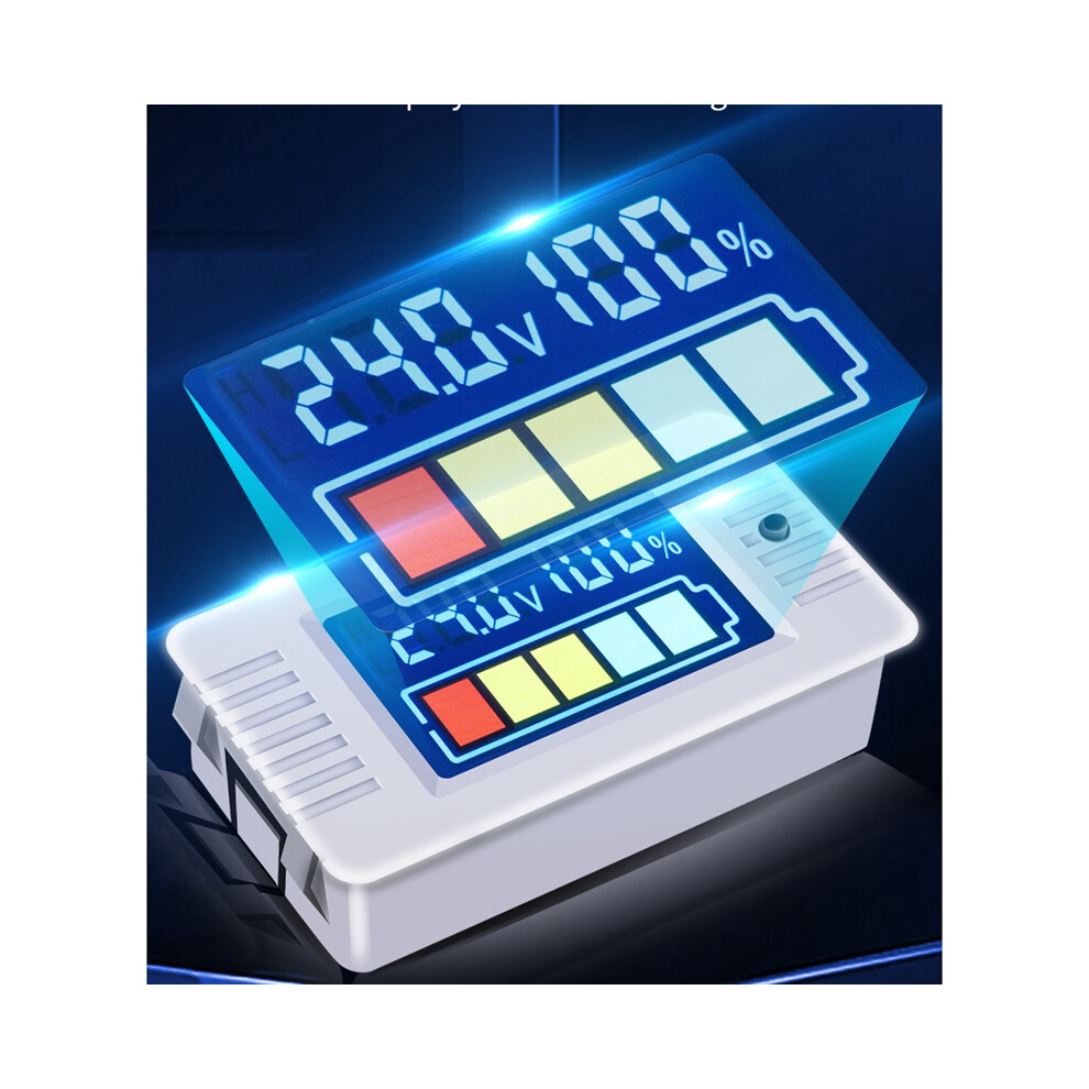 Pzem-023 Digital Display Battery Power Tester 0~100V Digital Voltmeter General Colored Lcd Battery Detection 6901250776131