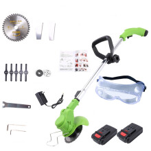 26V Electric Cordless Grass Trimmer Machine Kit Garden Rechargeable Stretchable Lawn