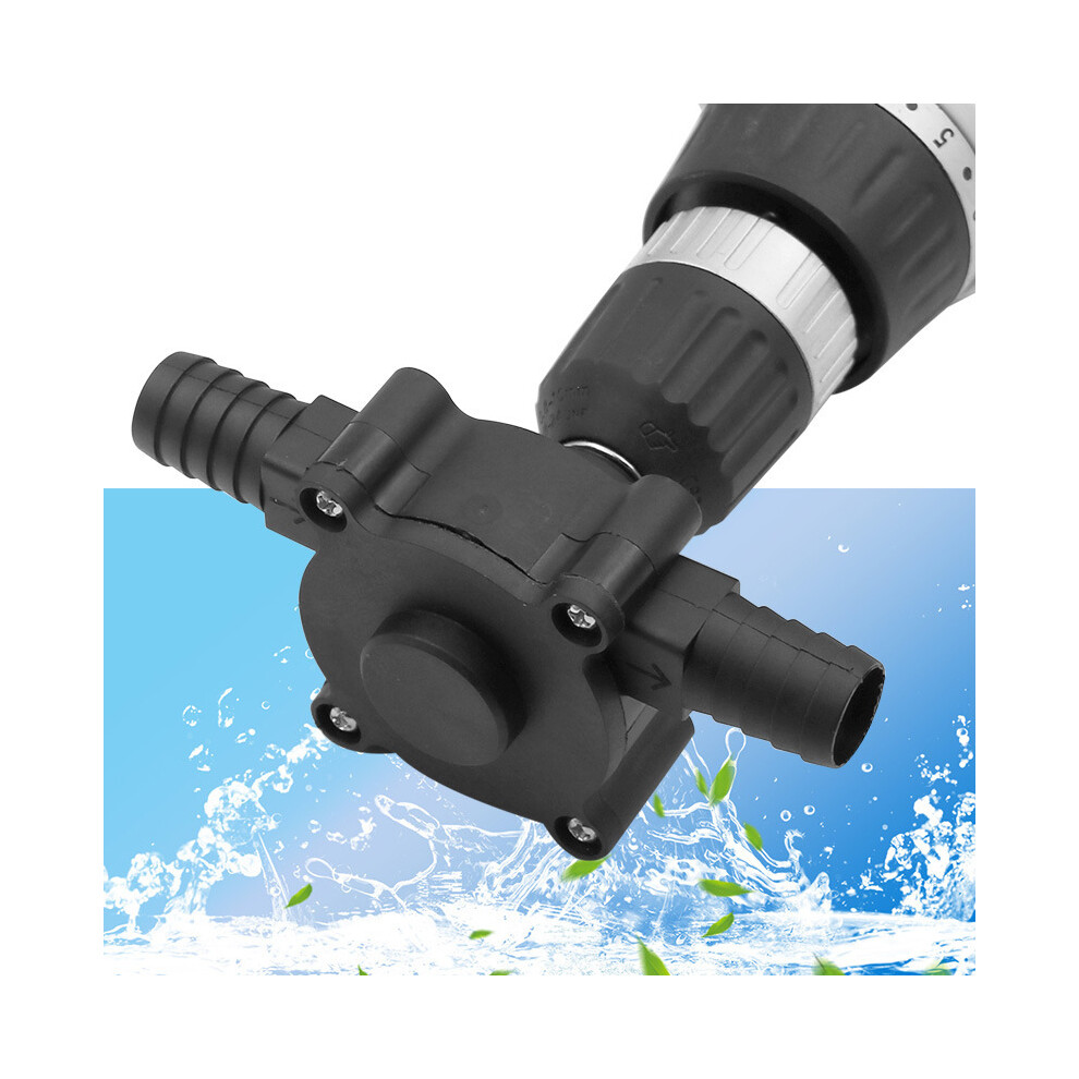 Mini Electric Drill Pump Water Portable Hand Self-Priming Transfer Pumps No Batteries Needed Home Garden Tools