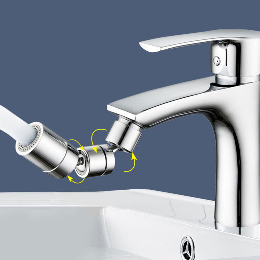 1080 Degree Swivel Kitchen Faucet Aerator Universal Rotating Toilet Splash-Proof Filter Faucet Head Kitchen Artifact Faucet Head 5005671672094
