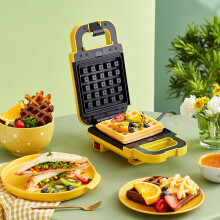 LIVEN ZCJ-SM132 600W Multifunctional Frying Baking Sandwich Waffle Machine Double Baking Tray Breafast Bread Maker Frying Egg Machine from Xiaomi